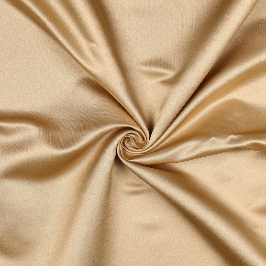 Pilt paksust satiinkangast Royal Heavy Satin – beež – saadaval veebis Šarlote audumi