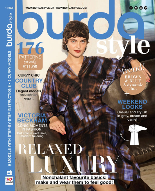 Burda Style 11/2026 – õmblusajakiri lõigetega | november 2026
