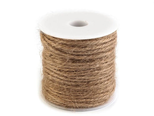 Dabīgā džutas aukla Ø2.5 mm | 26 m | 100% džuta