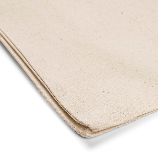 Attēls ar Dabīga kokvilnas soma ar sāniem un apakšu 28 x 32 cm (180 g/m²) – pieejams Šarlotes audumi