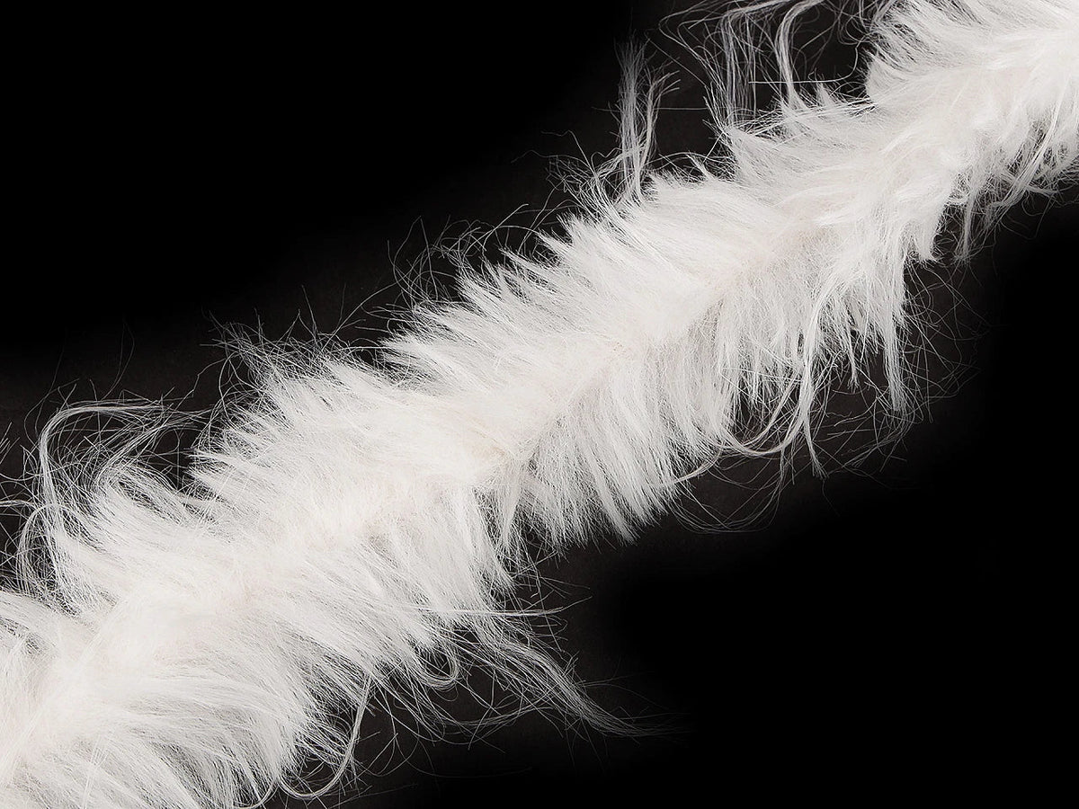 Pilt dekoratiivse suleribaga pika koheva karvaga, 6 cm – saadaval veebis Šarlotes audumi