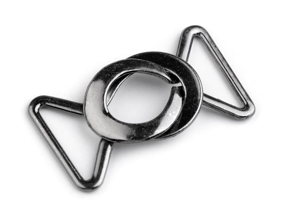 Attēls ar Dekoratīva sprādze ar aizdari 24 mm – pieejams Šarlotes audumi