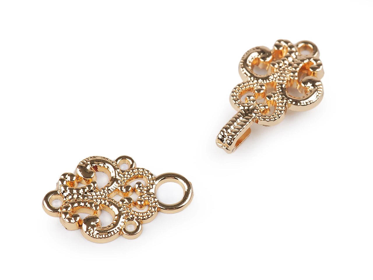 Attēls ar Dekoratīvs aizdares āķis apģērbiem|dažādu toņu – pieejams Šarlotes audumi