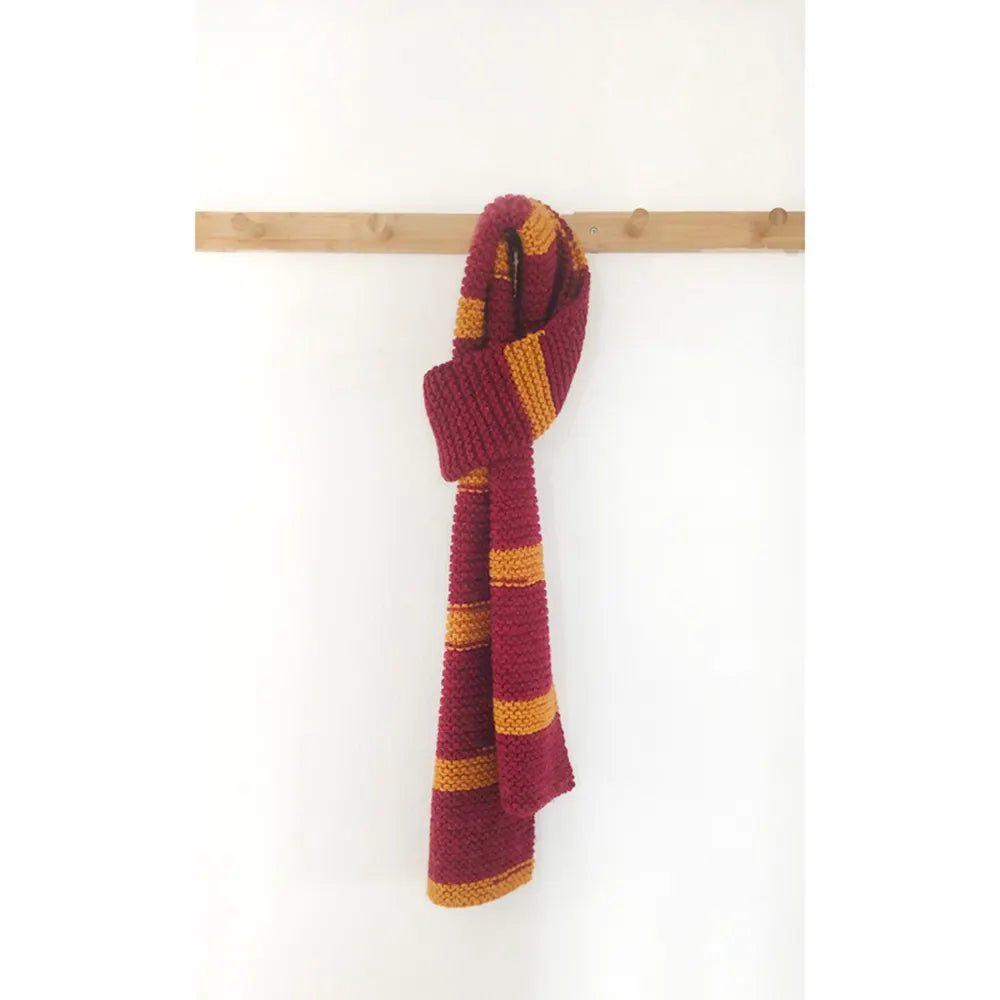 Pilt DMC Harry Potter Magic lõngast, 300 g / 410 m – isetriibuline lõng Sigatüüka majade värvides – saadaval veebipoes Šarlotes audumi