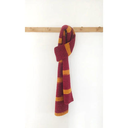 Pilt DMC Harry Potter Magic lõngast, 300 g / 410 m – isetriibuline lõng Sigatüüka majade värvides – saadaval veebipoes Šarlotes audumi