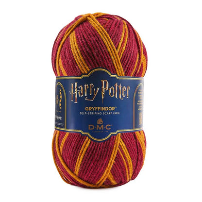 Pilt DMC Harry Potter Magic lõngast, 300 g / 410 m – isetriibuline lõng Sigatüüka majade värvides – saadaval veebipoes Šarlotes audumi