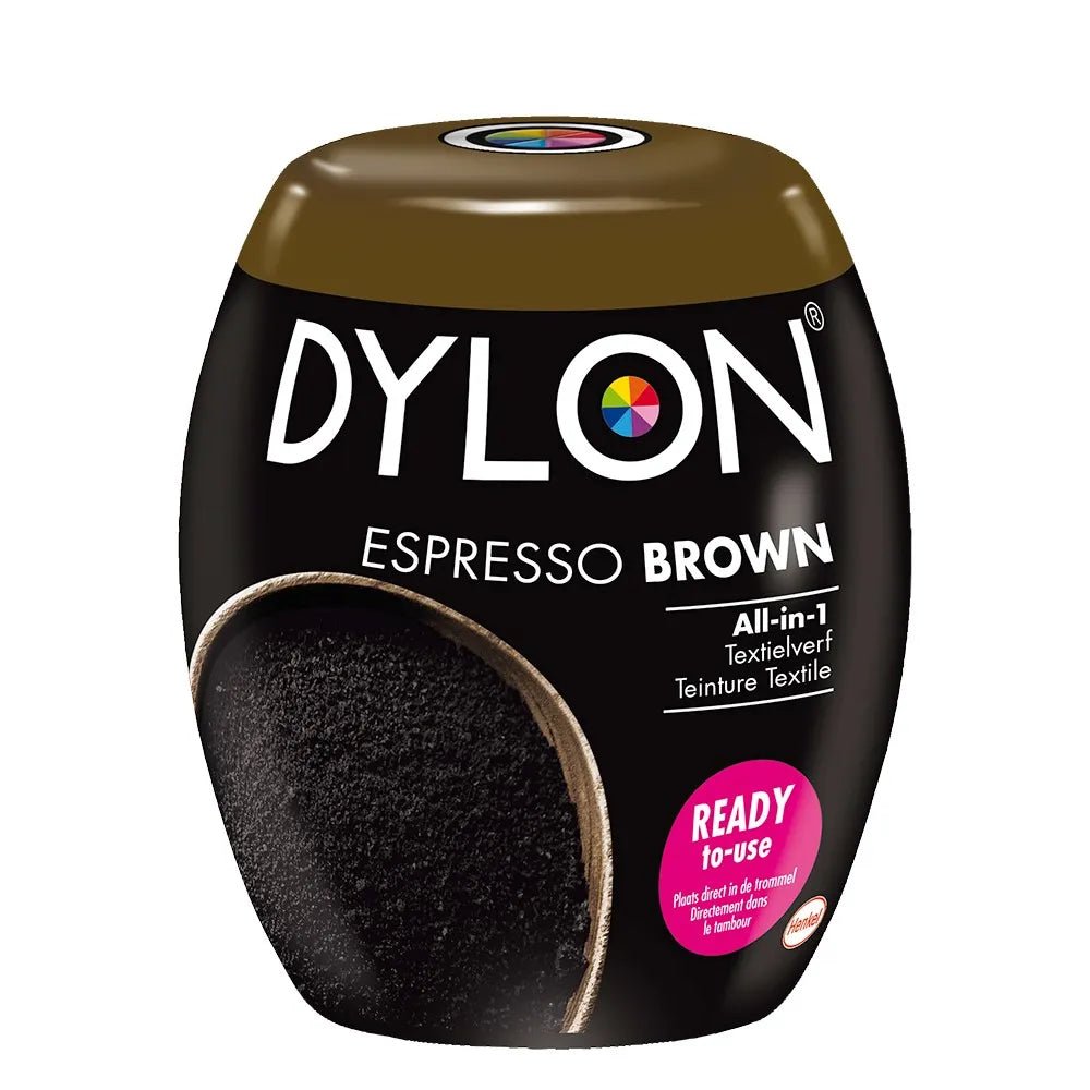 Image of Dylon Pods fabric dye for washing machines – available at Charlotte’s Fabrics