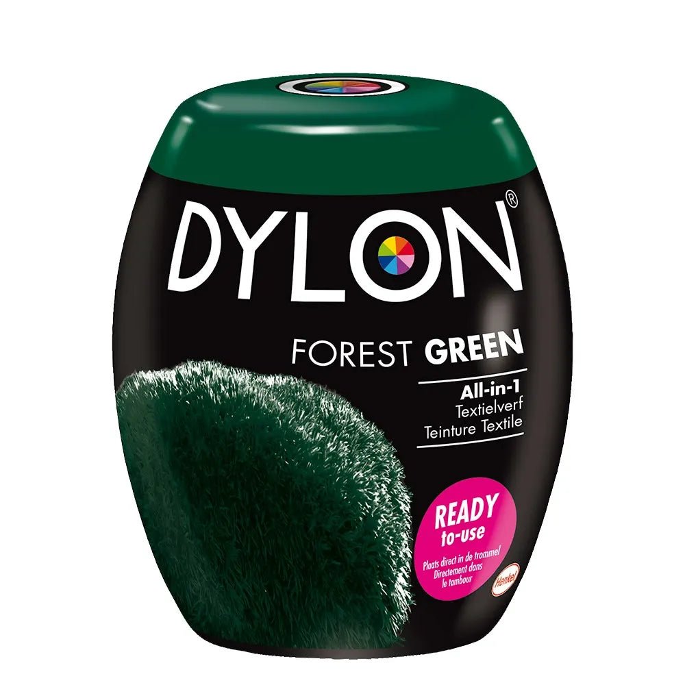 alt
Image with Dylon Pods textile dye for washing machine – available at Charlotte’s Fabrics