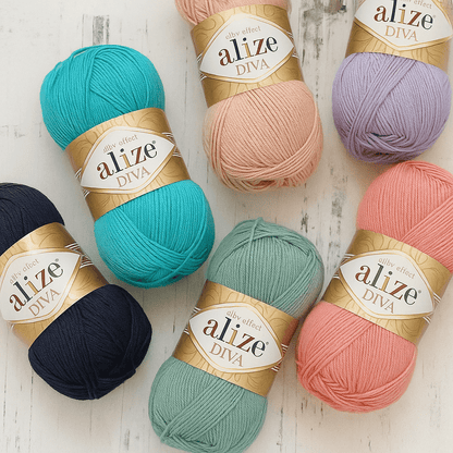 Lõng Alize Diva 350 m | 100g