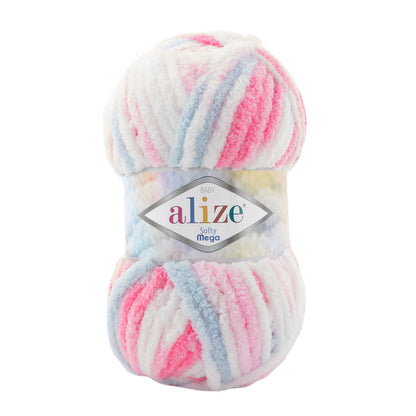 Fil Alize Softy Mega | 100 % micropolyester | 100 g – 70 m