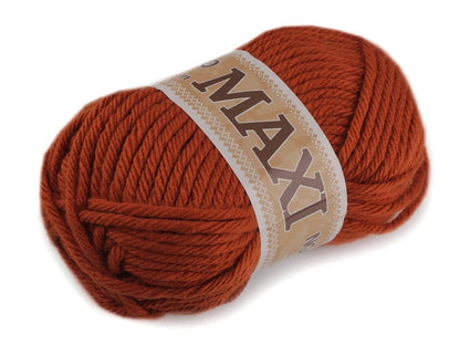 Fil Jumbo Maxi - teinte rouille 65m 100g #1107
