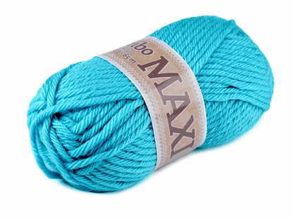 Fil Jumbo Maxi - bleu turquoise 65m 100g #923