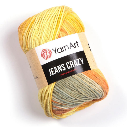 Dzija Yarn Art Jeans Crazy - 160 m 50g #8210