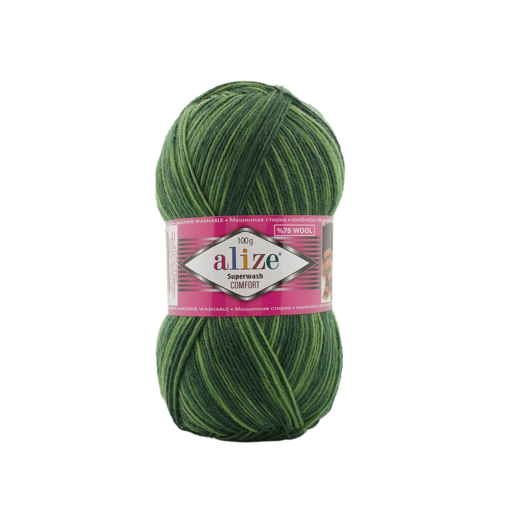 Attēls ar Dzijas Alize Superwash Comfort - 100g / 420m – pieejams Šarlotes audumi