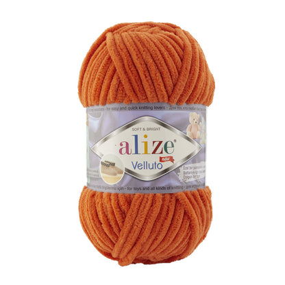 Pilt Alize Velluto lõngast - 100g / 68m – saadaval Šarlote kangad