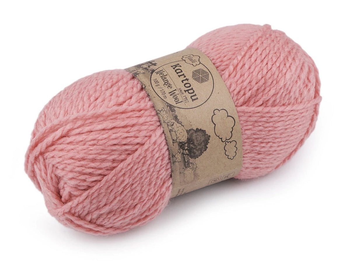 Pilt lõngast villaga KARTOPU MELANGE WOOL 100 g / 170 m – saadaval veebis Šarlote kangad