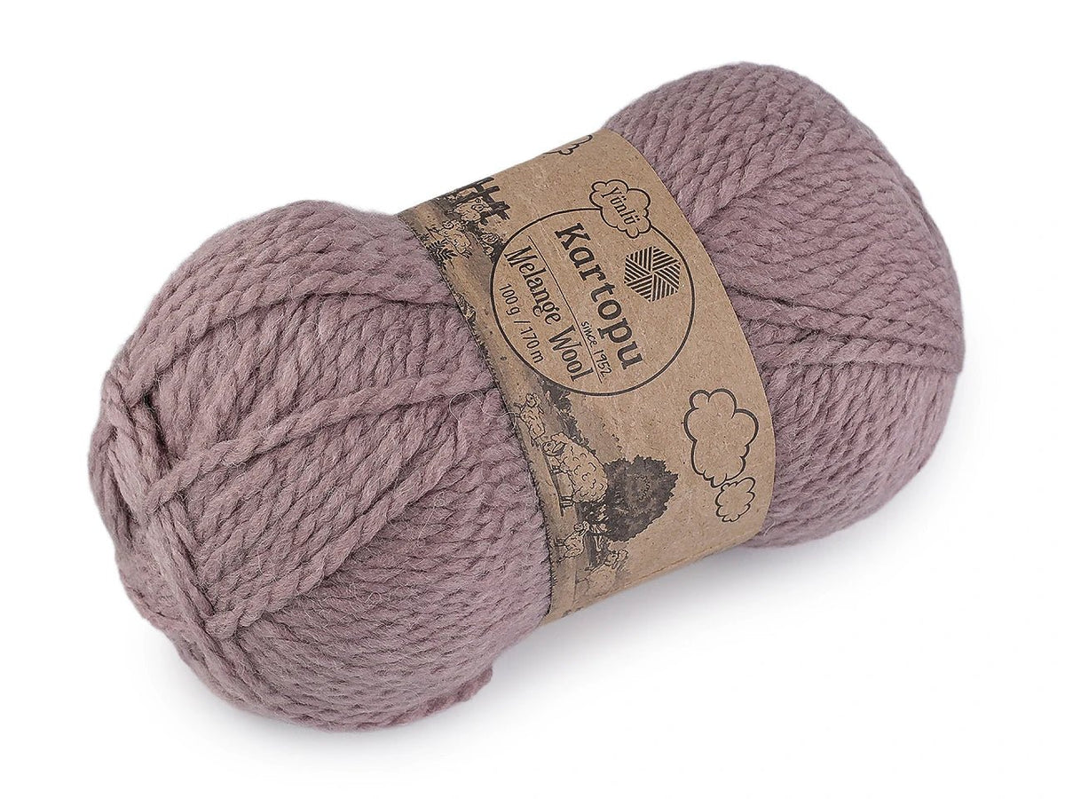 Pilt lõngast villaga KARTOPU MELANGE WOOL 100 g / 170 m – saadaval veebis Šarlote kangad