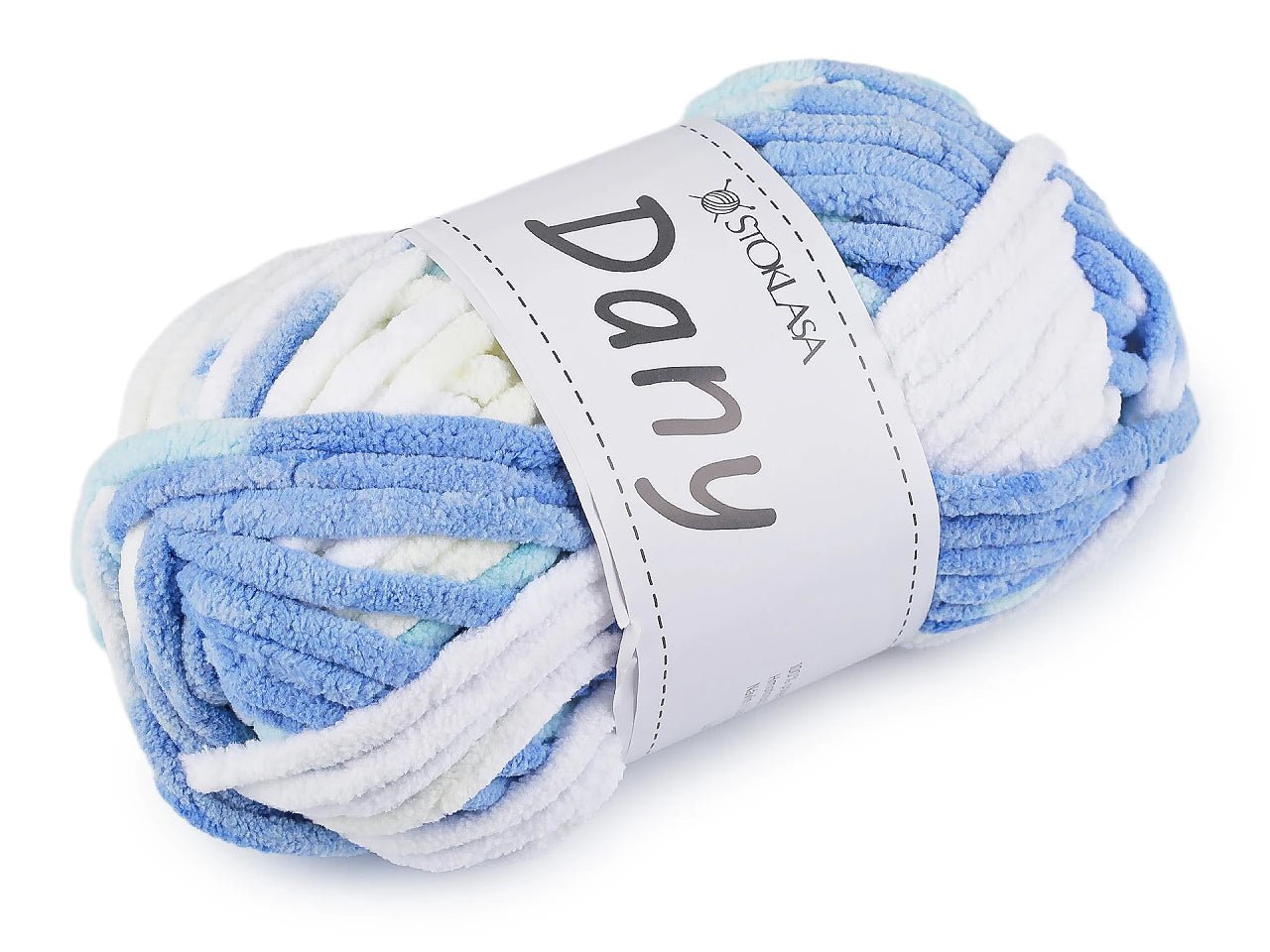 Attēls ar Dzijas Dany - plīša dzija - 100g / 38 m – pieejams Šarlotes audumi