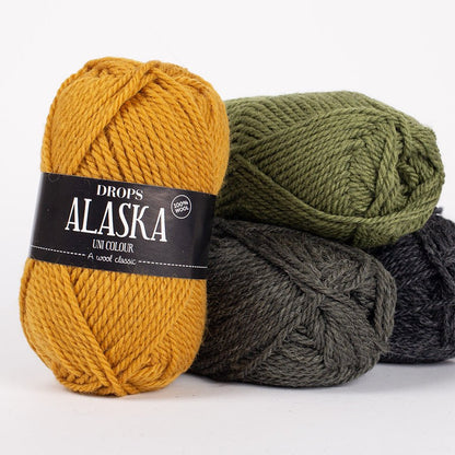 Pilt lõngast DROPS Alaska - 50 g / 70 m – saadaval Šarlotes audumi