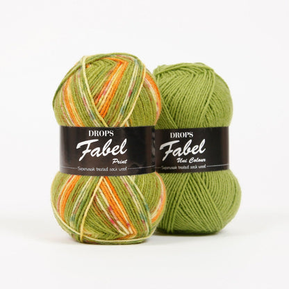alt
Dzijas DROPS Fabel - 50g / 205m