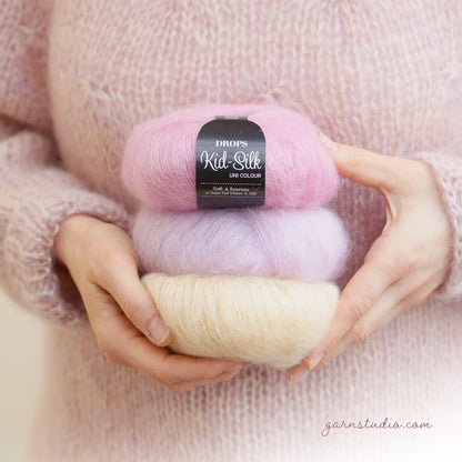 Yarn DROPS Kid - Silk - 25g / 210 m