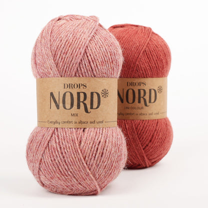 Pilt DROPS Nord lõngast - 50 g / 170 m – saadaval Šarlotes audumi