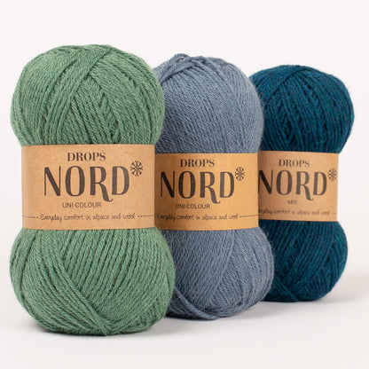 Pilt DROPS Nord lõngast - 50 g / 170 m – saadaval Šarlote audumites
