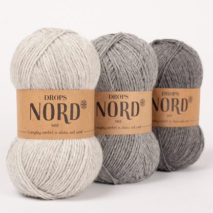 Pilt lõngast DROPS Nord - 50 g / 170 m – saadaval Šarlotes audumi
