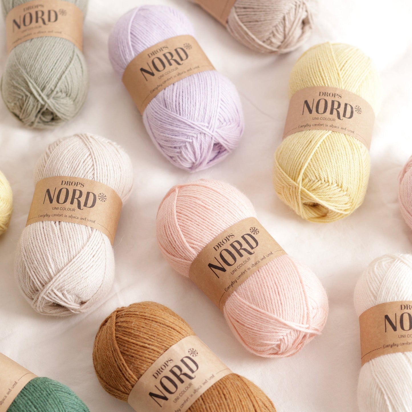 Attēls ar Dzijas DROPS Nord - 50 g / 170 m – pieejams Šarlotes audumi