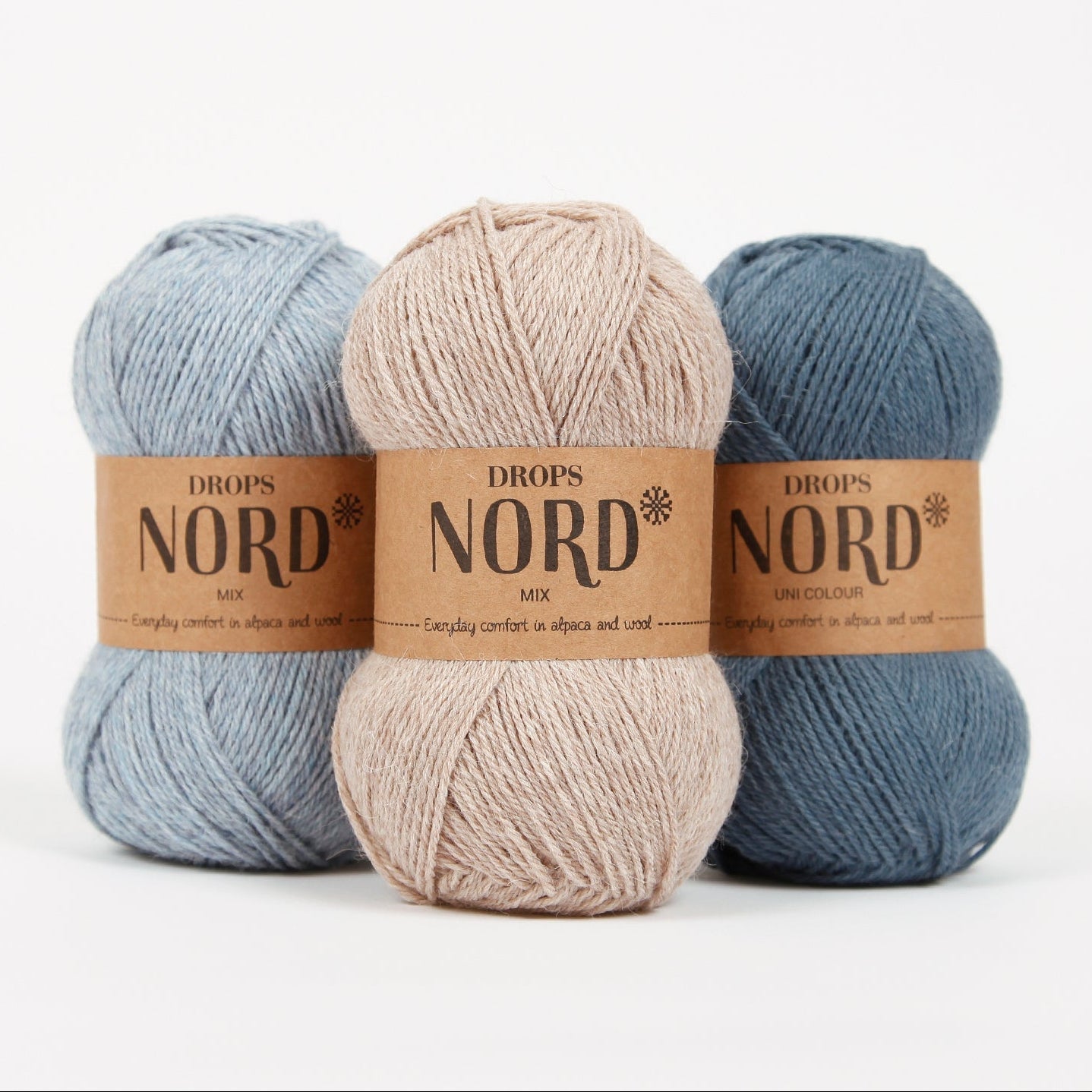 Attēls ar Dzijas DROPS Nord - 50 g / 170 m – pieejams Šarlotes audumi