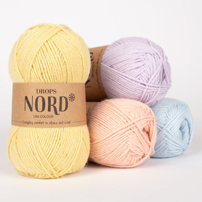 Pilt lõngast DROPS Nord - 50 g / 170 m – saadaval Šarlotes audumi