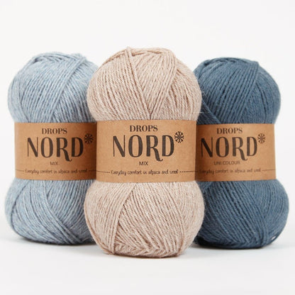 Pilt lõngast DROPS Nord - 50 g / 170 m – saadaval Šarlotes audumi