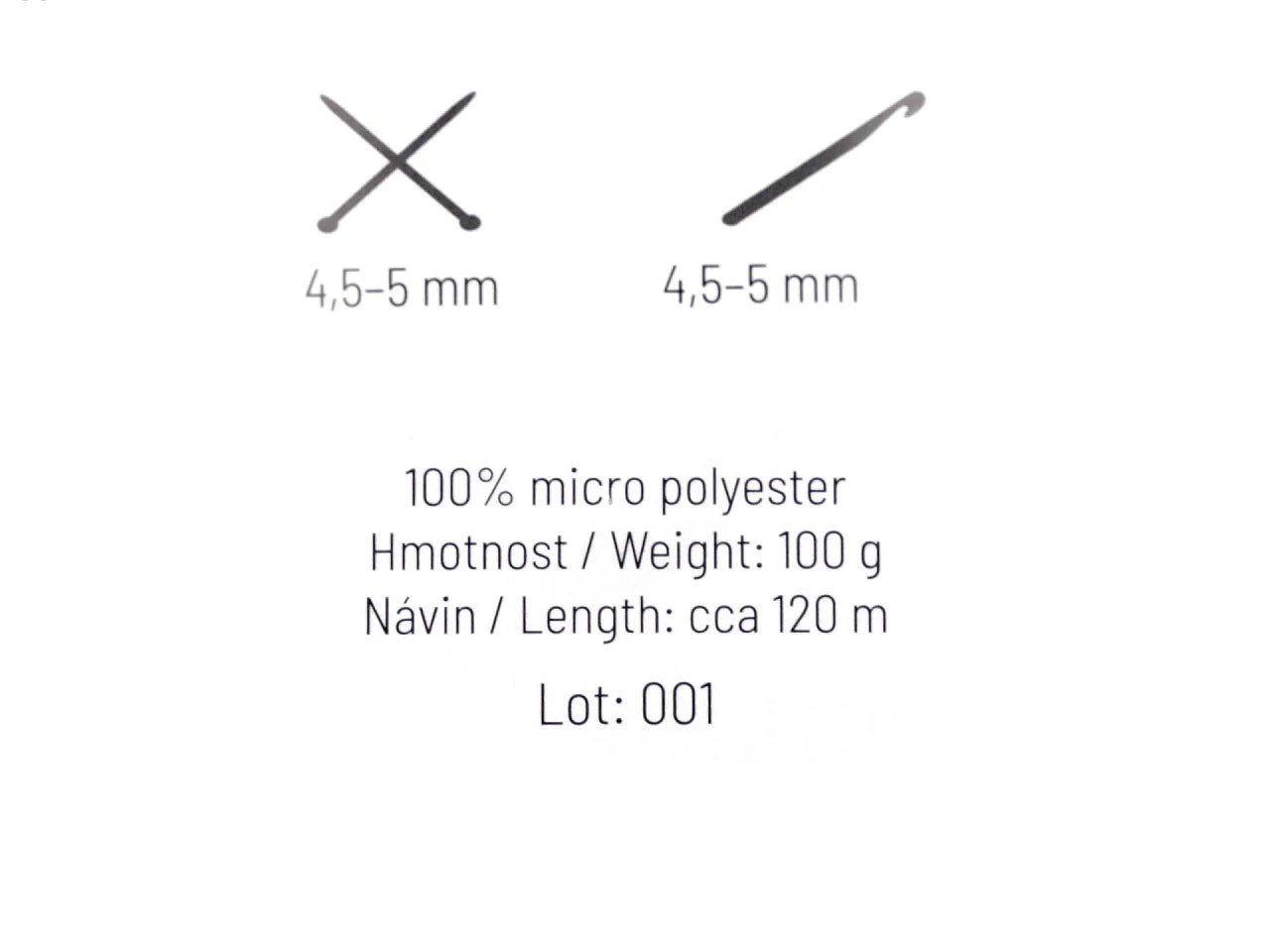 Attēls ar Dzijas Emily - plīša dzija - 100g / 120 m – pieejams Šarlotes audumi