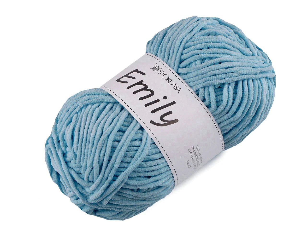 Attēls ar Dzijas Emily - plīša dzija - 100g / 120 m – pieejams Šarlotes audumi