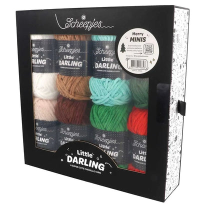 Pilt Scheepjes Little Darling lõngakomplektist, värvikomplekt 8×25g – Farm Friends 24665 – saadaval Šarlote audumi