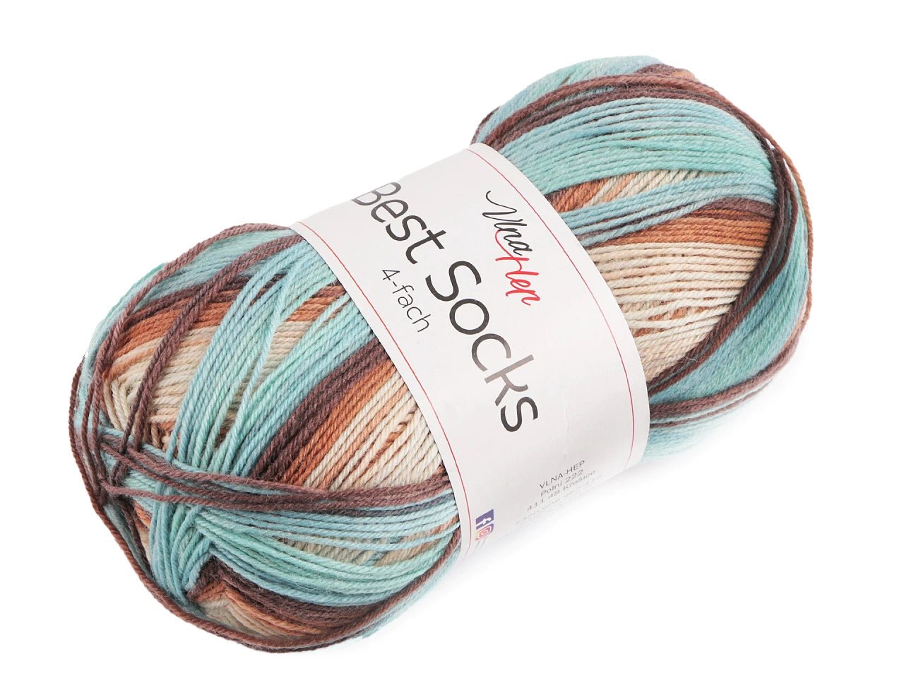 Attēls ar Dzijas Vlna Hep Best Socks - 100g / 420m – pieejams Šarlotes audumi