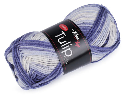 Image de fil Vlna Hep Tulip Color - 100 g / 170 m, disponible chez Šarlotes audumi