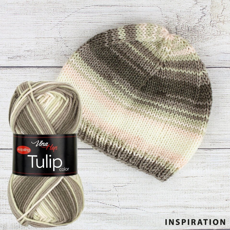 Attēls ar Dzijas Vlna Hep Tulip color - 100g / 170 m – pieejams Šarlotes audumi