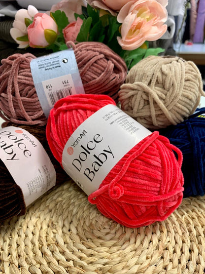 YarnArt Dolce Baby - vahukommi lõng - 50g / 85m
