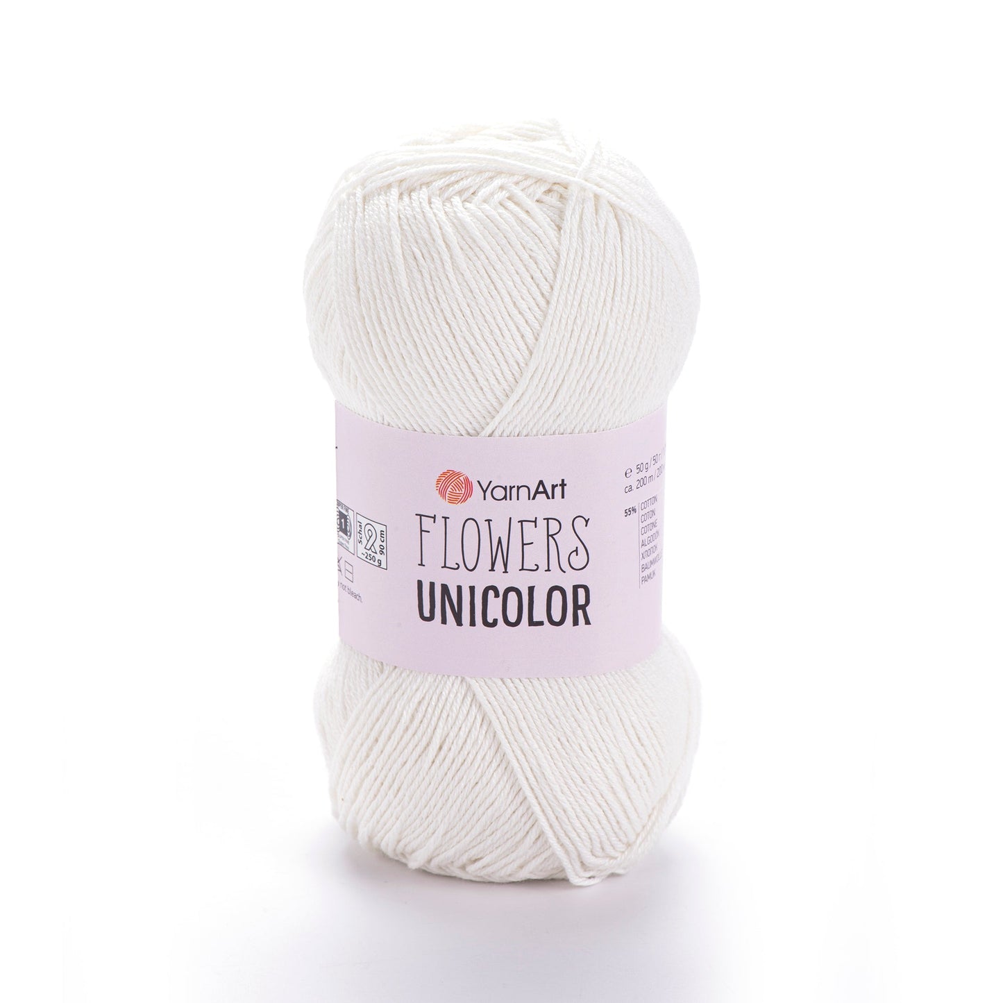 Attēls ar Dzijas YarnArt Flowers unicolor - 50g / 200m – pieejams Šarlotes audumi