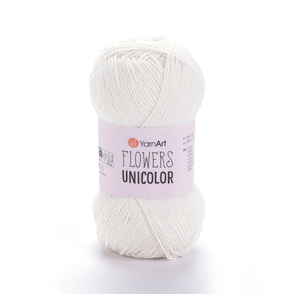 Image with Dzijas YarnArt Flowers unicolor - 50g / 200m – available at Šarlotes audumi