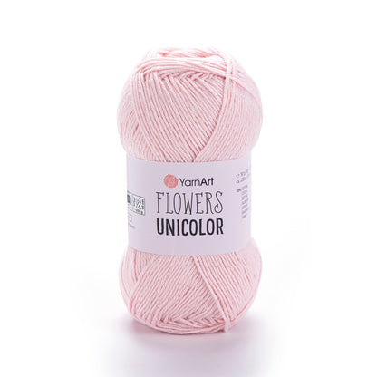 Image of YarnArt Flowers unicolor yarn - 50g / 200m – available at Šarlotes audumi