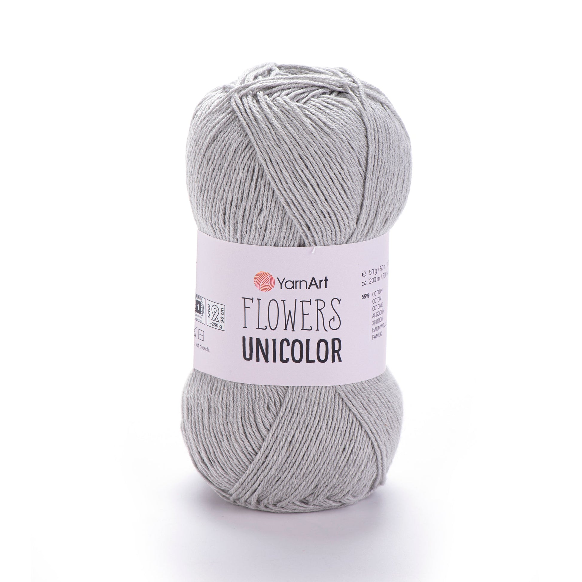 Attēls ar Dzijas YarnArt Flowers unicolor - 50g / 200m – pieejams Šarlotes audumi