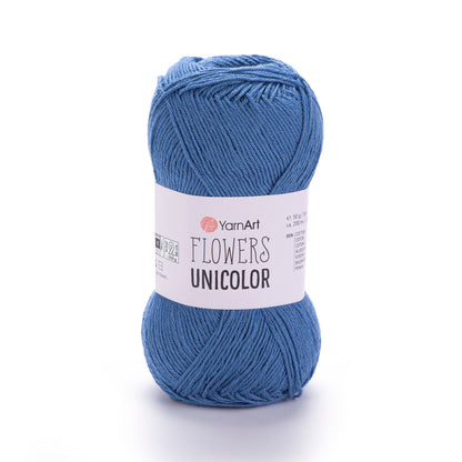 Image of YarnArt Flowers unicolor yarn - 50g / 200m – available at Šarlotes audumi