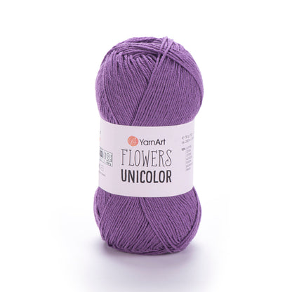 Image with Dzijas YarnArt Flowers unicolor - 50g / 200m – available at Šarlotes audumi