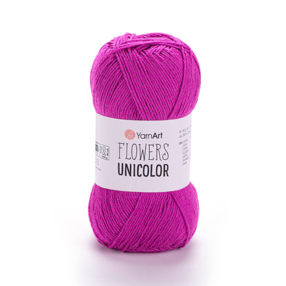 Image of YarnArt Flowers unicolor yarn - 50g / 200m – available at Šarlotes audumi
