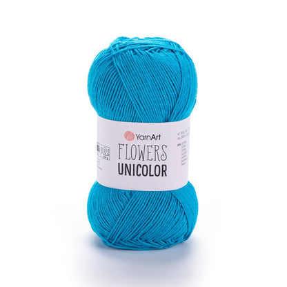 Image with Dzijas YarnArt Flowers unicolor - 50g / 200m – available at Šarlotes audumi