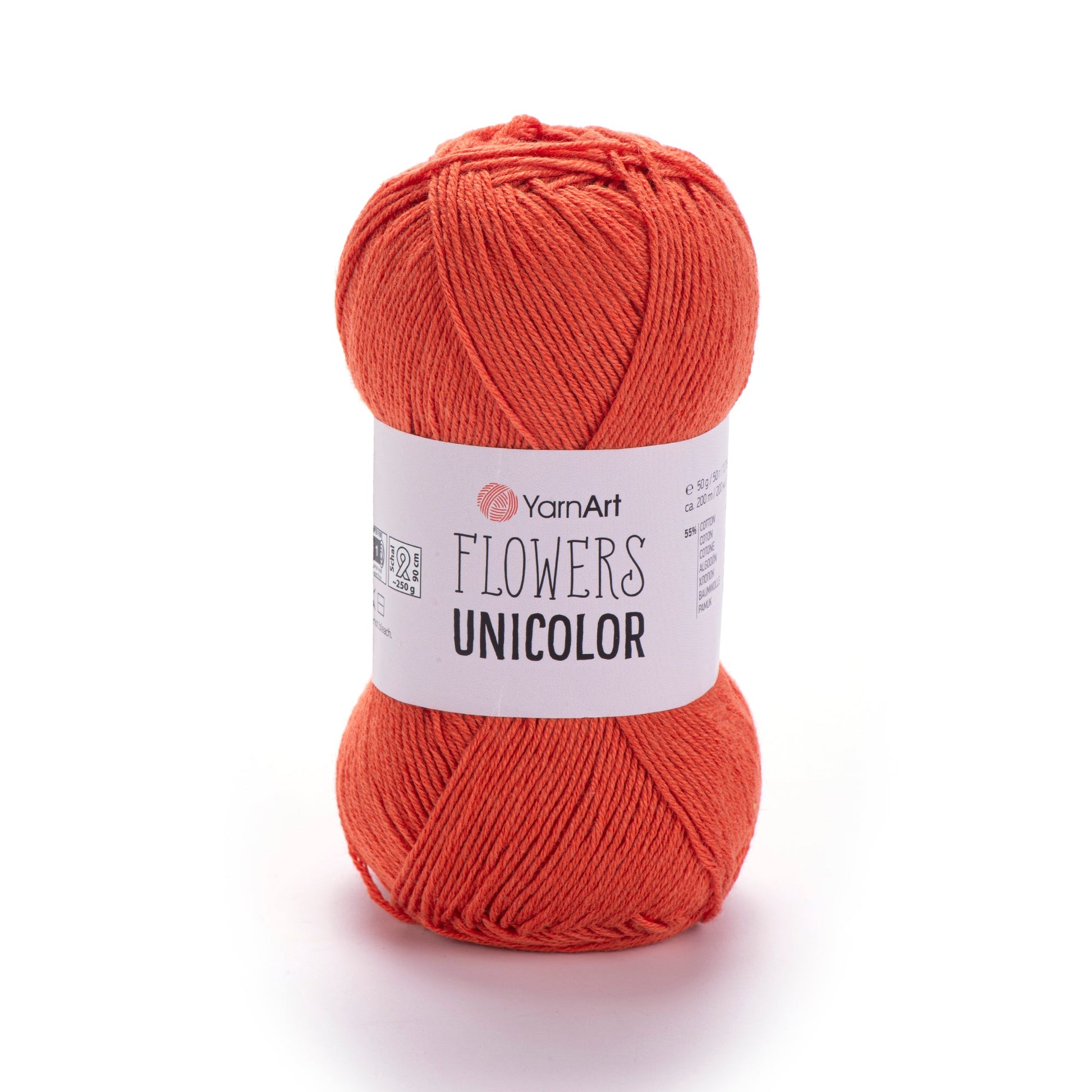 Attēls ar Dzijas YarnArt Flowers unicolor - 50g / 200m – pieejams Šarlotes audumi