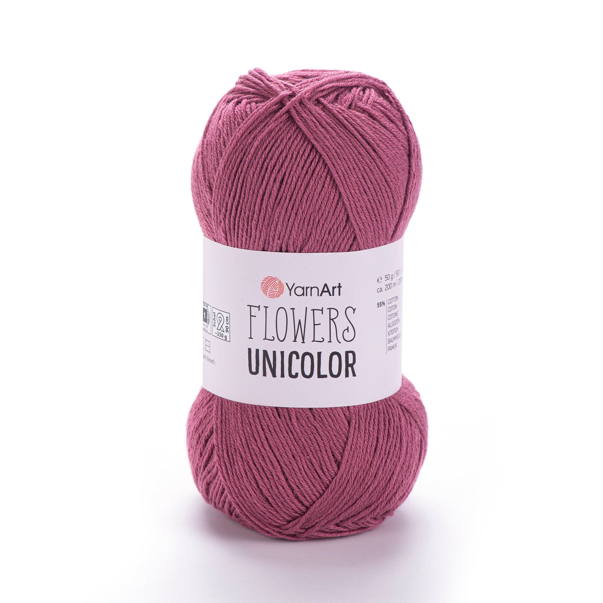 Attēls ar Dzijas YarnArt Flowers unicolor - 50g / 200m – pieejams Šarlotes audumi
