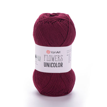 Image of YarnArt Flowers unicolor yarn - 50g / 200m – available at Šarlotes audumi